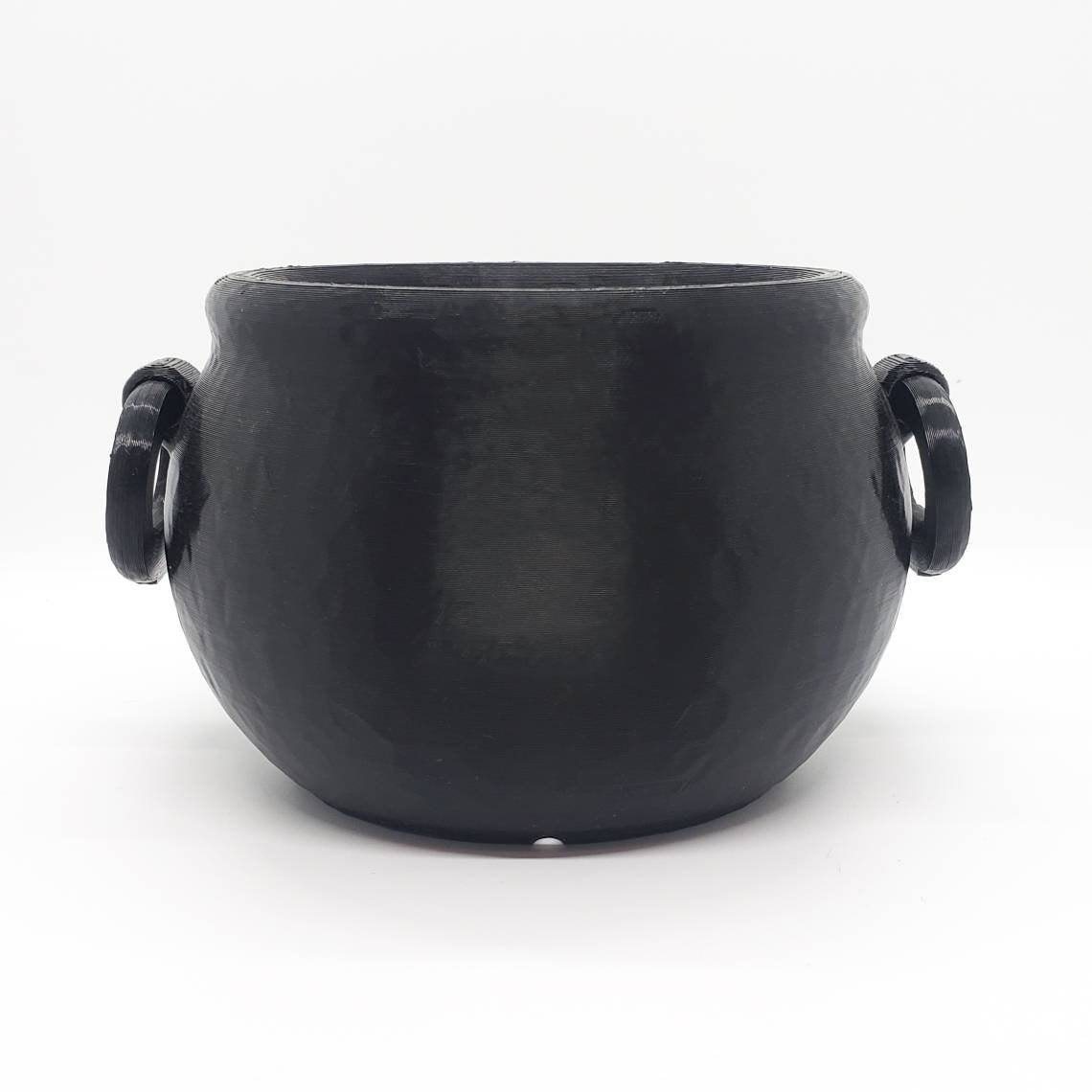 large plastic cauldron planter Large Cauldron Planter • Gothic Home Garden Decor • 3D Printed – Cursed By Design