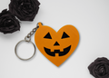 Jackolantern heart Keychain | 3D Printed