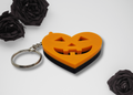 Jackolantern heart Keychain | 3D Printed