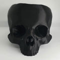 Extra Large Skull Candy Bowl || Gothic Home Decor Plant Pot Garden Planter Accessory Human Head  Witchy Halloween Decor || 3D Printed