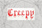 Creepy Permanent Vinyl Decal || Gothic Home Decor Halloween Decoration Witch Pentagram Car Accessories Bumper Sticker