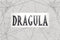 Dragula Permanent Vinyl Decal || Gothic Home Decor Halloween Decoration Witch Pentagram Car Accessories Bumper Sticker