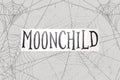 Moonchild Permanent Vinyl Decal || Gothic Home Decor Halloween Decoration Witch Pentagram Car Accessories Bumper Sticker
