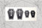Coffin Family Permanent Vinyl Decal || Gothic Home Decor Halloween Decoration Witch Pentagram Car Accessories Bumper Sticker