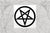 Pentagram Permanent Vinyl Decal || Gothic Home Decor Halloween Decoration Pentacle Satan Star pentagram goth  Reversible witch witchy