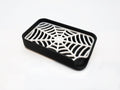 Spider Web Soap Dish with Tray || Gothic Home Decor Spooky Goth Bathroom Shower Bar Soap Washroom Decorative Accessory  || 3D Printed