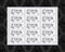 Custom Bats Return Address label tags 8X6 Sticker Sheet Stickers Witchy Gothic gifts wrapping goth horror occult Ouija stationary