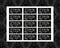 Custom Bats Return Address label tags 8X6 Sticker Sheet Stickers Witchy Gothic gifts wrapping goth horror occult Ouija stationary