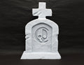 Loved One Memorial 7.5" Tall Custom Tombstone || headstone gothic goth home decor spooky gravestone marker || Personalized 3D Print