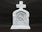 Pet Memorial 7.5" Tall Custom Tombstone || pet cemetery headstone gothic goth home decor spooky gravestone marker || Personalized 3D Print