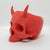 Large Horned Skull Planter || Gothic Garden Decor || 3D Print