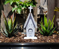 Ghost Dog Headstone Garden Marker || Horror Gothic Home Decor Goth Zero Grave Plant Tombstone Christmas Halloween Cake Topper || 3D Print