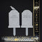 Eric and Shelly Headstone Set Garden Markers || Gothic Home Decor Goth Grave Horror The Crow Tombstone Gravestone Cake Topper || 3D Print