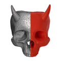 Horned Skull Succulent Planter || Gothic Garden Decor || 3D Printed