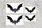 Bat Pack decals 6 or 4 pack Permanent Vinyl Decal || Gothic Home Decor Halloween Decoration Car Accessories Bumper Sticker