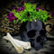 Large Skull Planter || Gothic Garden Decor || 3D Printed