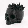 Large Crystal Skull Halloween Decor  || goth gothic accessories 3d print human skull witch witchy home decor punk