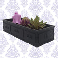 Casket Succulent Planter || Gothic Garden Decor || 3D Printed