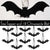 Bat Tree Ornament • Gothic Holiday Home Decor • 3D Printed