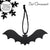 Bat Tree Topper • Gothic Holiday Home Decor • 3D Printed