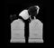 Eric Draven and Shelly Webster Tombstone Pen Cups 