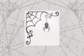Spiderweb Corner Vinyl Decals || Gothic Home Decor Halloween Decoration Witch Pentagram Car Accessories Bumper Sticker