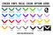 Bat Pack decals 6 or 4 pack Permanent Vinyl Decal || Gothic Home Decor Halloween Decoration Car Accessories Bumper Sticker