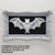 Bat Frame Wall Art || Vintage Ornate gothic home decor haunted halloween accessory spooky goth macabre witch gallery wall || 3D printed