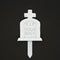 Here Lies Your Youth Tombstone Set Cake Topper / Garden Stakes ||  Graveyard Gothic Home Decor Goth Herb Headstone Grave || Gift 3D Print