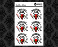 Hellfire Club 6X4 Sticker Sheet