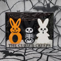 The Cursed Creeps - Skeleton, Jack-O-Lantern, Ghost || Gothic Holiday Decor || 3D Printed