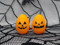 Jack-O-Lantern Mini Eggs || Gothic Holiday Decor || 3D Printed