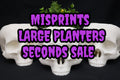 MISPRINTS SECONDS SALE*** Large Planters || Gothic Garden Decor || 3D Printed