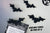Flying Bat Magnets || Gothic Halloween Fridge Accessory || 3D Printed