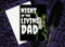 Night of the Living Dad Greeting Card || Valentine's Day Anniversary Birthday Goth Gothic Father's Day Occasion Coffin Card