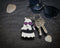 Beach Boo Ghost Keychain || Gothic Summerween Accessory || 3D Printed