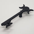 Triple Moon Skeleton Key Drawer Pull • Gothic Home Hardware • 3D Printed