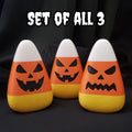 Candy Corn Halloween Figurines • Gothic Home Decor • 3D Printed