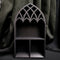 Cathedral Window Crystal Shelf • Gothic Home Decor • 3D Printed