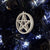Star and Heart Pentagram Tree Ornaments • Gothic Holiday Home Decor • 3D Printed