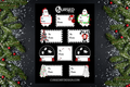 Spooky Christmas Gift Tags | Sticker Sheet
